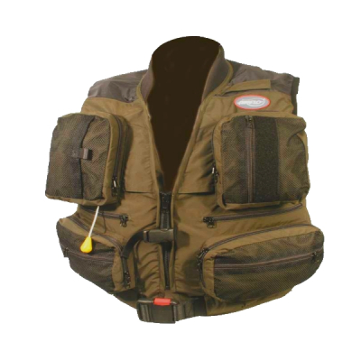 Жилет Airflo Wavehopper Automatice Manual Fly Vest размер L коричневый