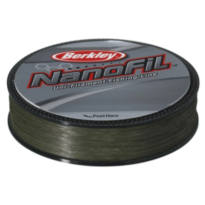 Шнур плетеный Berkley NanoFil Lo-Vis Green 125m 0,28mm 20,1kg