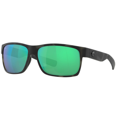 Очки поляризационные Costa Half Moon Ocearch 580 GLS Ocearch Matte Tiger Shark/ Green Mirror, Large