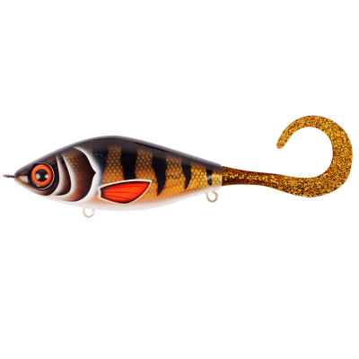 Джеркбейт Strike Pro Guppie DS тонущий 9см 35,7гр цв. TR-003 Golden Perch - Gold/Gold Glitter