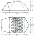 Палатка туристическая CampackTent Peak Explorer 5 (2013)