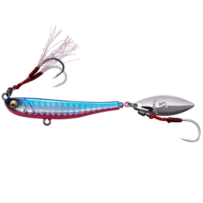 Тейл-спиннер Megabass Makippa 30гр. цв. Blue Pink