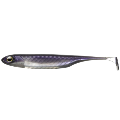 Силиконовая приманка Fish Arrow Flash J Shad 4" SW #122-Keimura Purple/Silver (5шт.)