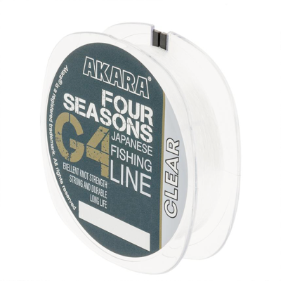 Леска Akara G4 Four Seasons 30 м 0,08