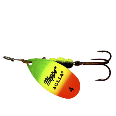 Блесна вращающаяся Mepps Aglia OR/Tiger №4