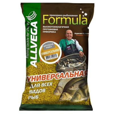 Прикормка Allvega "Formula Universal Big Fish" 0,9кг (УНИВЕРСАЛЬНАЯ КРУПНАЯ РЫБА)