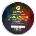 Монофильная леска Zemex Razer Black Edition 150m black - d 0.203 mm, 4.1 kg