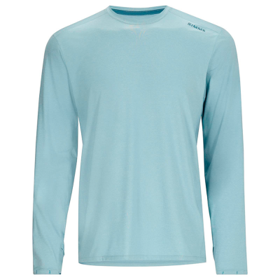 Термофутболка Simms SolarFlex Crew, Steel Blue Heather, XXL
