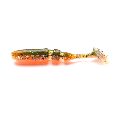 Эластичная приманка Lake Fork Boot Tail Baby Shad цв. Blue Gill