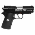Пистолет пневматический Colt Defender (чёрн. с чёрн. пласт. накладками)