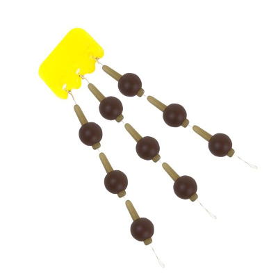 Бусина - cтопор утяжеленная Avid Carp Weighted Flying Chod Bead - Leadcore 9шт AVA/27
