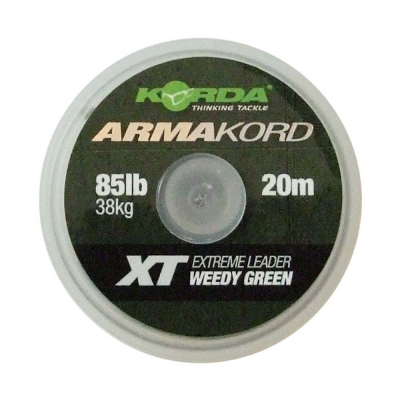 Плетеный лидер Korda Arma Kord XT Weedy Green 85lb ARMK85