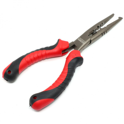 Плоскогубцы рыболовные Namazu Pro Split Ring Pliers Slim, L-183мм (NP-SRP-183)