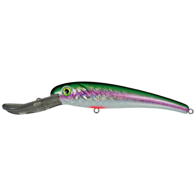 Воблер Manns Stretch 25+ Textured (57 гр.,20 см.,7,5 м) T25-70H Green Mullet HOLO