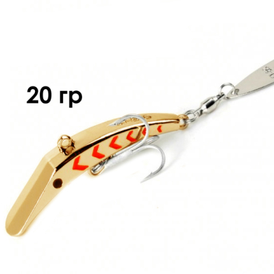 Блесна GT-BIO Eudemons 6.1см, 20гр, золото  GT-32T