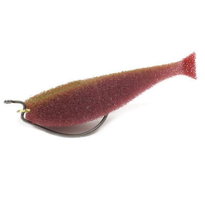 Поролоновая рыбка Lex Classic Fish 8 OF2 BLB (кирпичное тело/салатовая спина/красный хвост)