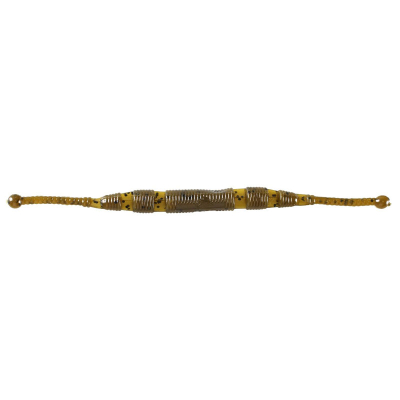 Эластичная приманка Lake Fork Hyper Whack'n Worm 5.5" цв. Green Pumpkin