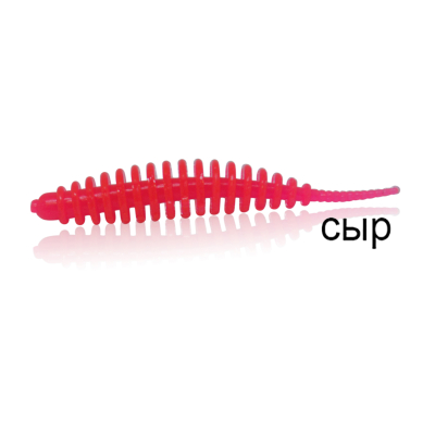 Силиконовая приманка MF_pro Ribs swim 2" - 4,5см. Pink - розовый Сыр
