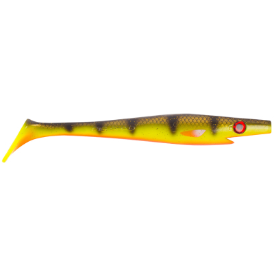 Приманка силиконовая Strike Pro XXL Pig Shad 23см 90гр Hot Baitfish