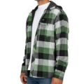 Рубашка Simms Coldweather Hoody, Moss Green Buffalo Plaid, M