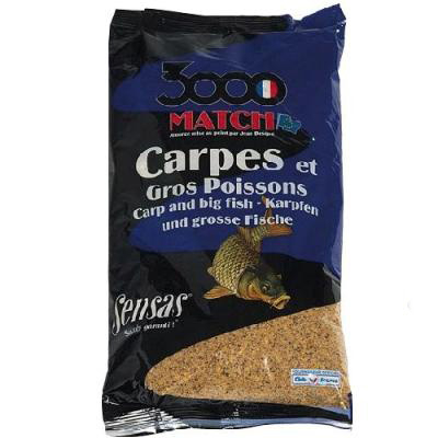 Прикормка Sensas 3000 Match Carp 2кг
