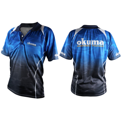 Футболка Okuma Blue Polo S 55012