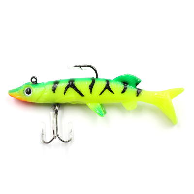 Приманка оснащенная Namazu PVC Pike 140мм 41гр. цвет 06 (2 шт.)
