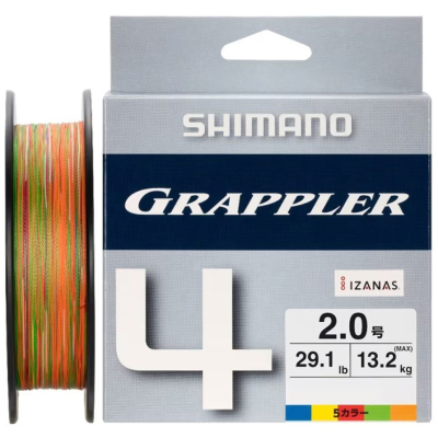 Шнур Shimano Grappler 4 PE 10m x 5 colors LD-A72W 300m #1