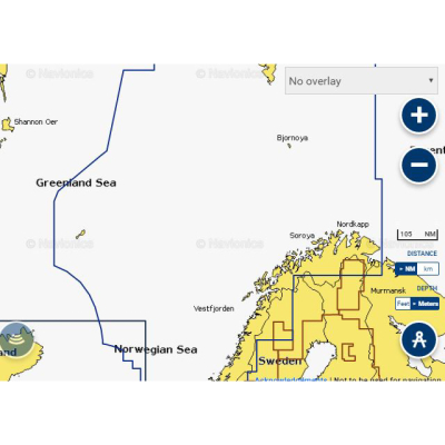 Карта Navionics Norway 49XG