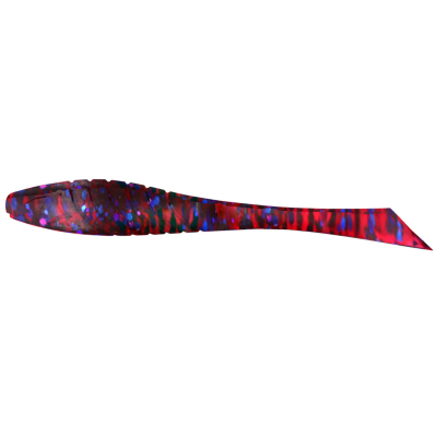 Силиконовая приманка Yaman Pro Devos Fry 1,6" цвет #04 - Grape (уп.10шт)