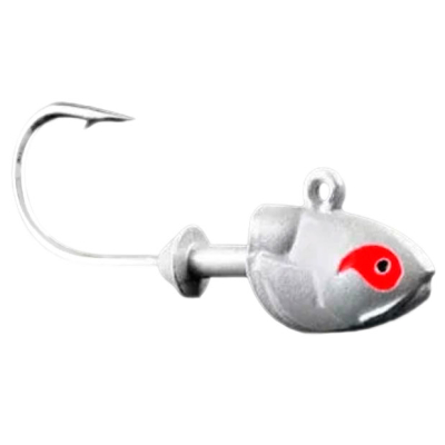 Джиг-головка GT-Bio GT-JH-P2 голова рыбы, перламутр\белый 7гр. (2шт.)
