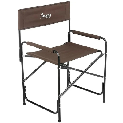 Кресло директорское Premier Fishing труба d16 коричневый (T-PR-DC-95100-16-BN)