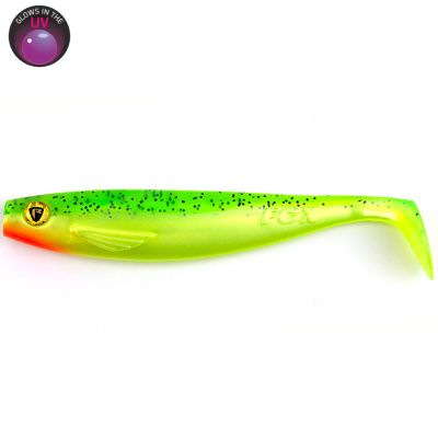 Силиконовая приманка Fox Rage Ultra UV Pro Shads 9"/23cm цв. Lemon Tiger (UV) (NPS019)