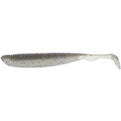 Силиконовая приманка Molix RA Shad 3" цв. 148 UV Clear Multicolor