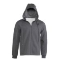 Худи FHM "Wave zip" Темно-серый S