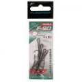 Крючок двойной Flagman Double Hook F-90 №4 5шт