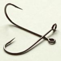 Крючки Vido Craft VD-108 Round Bent Worm (BLN) № 1, 5 шт/уп VD108-1(5)