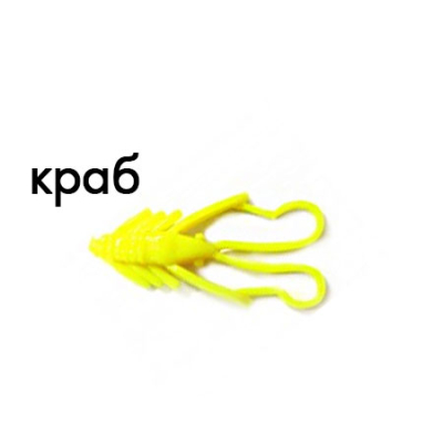 Мягкая приманка Trout Zone Nymph 1,6" шартрез краб
