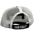 Кепка с сеткой Gan Craft Crack Face Damage Cap #02-Black/White