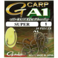 Крючок Gamakatsu A1 G-Carp Camou Sand Super №8 (10шт.)