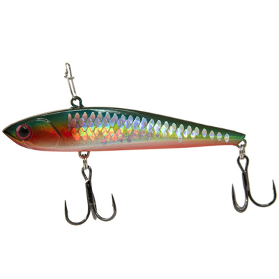 Воблер вертикальный EcoPro Vib Sharkey 75мм 15гр цв. 055 Shiny Shad