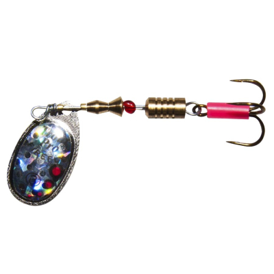 Блесна вращающаяся Trout Pro Aglia №4 ( серебро, цвет 64 )  ( FF-4-S-64)