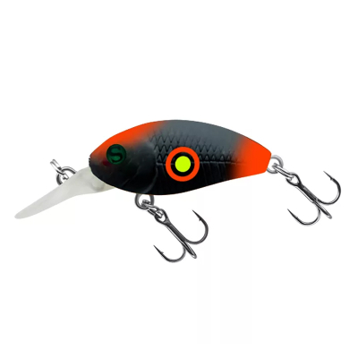 Воблер "Sprut" Rini Crank D 32F (Floating/32mm/3g/0,9-1,4m/MBKRD) + Два Одинарных Крючка (S-75M #6)