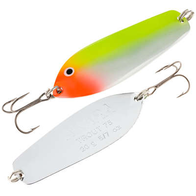 Блесна колеблющаяся Akara Action Series Trout 85 26 гр. цвет 12-Sil