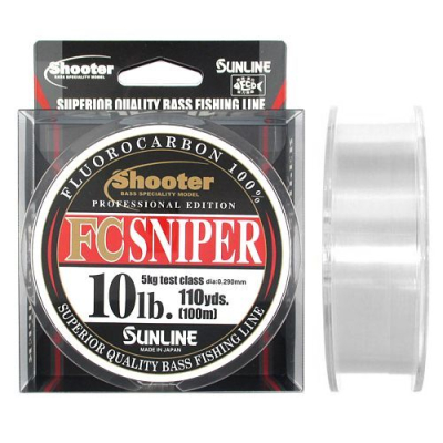 Леска флюорокарбон Sunline FC Sniper Shooter 100m 20lb