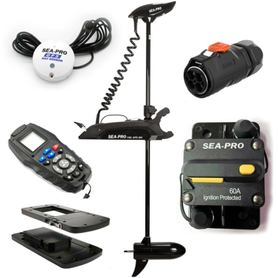 Электромотор Sea-pro 120L 60" GPS КИТ Максимум