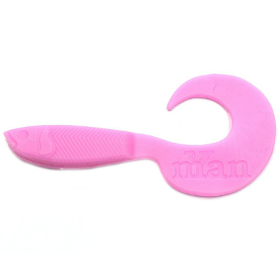 Силиконовая приманка Yaman Mermaid Tail 3" цвет #11 - Pink (уп. 10 шт.)