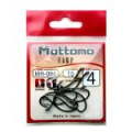 Крючок Mottomo Carp 086 Nickel black №4 (10 шт)