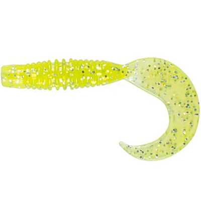 Силиконовая приманка Croxy Twisty Ribs LT 2,2" цвет 03 (уп/9шт)