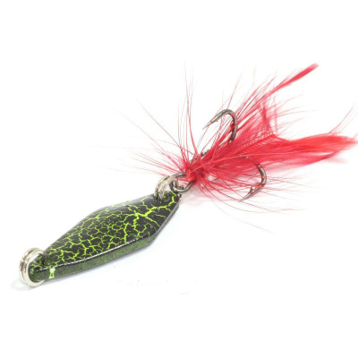Блесна колеблющаяся Sprut Mihiko Spoon (30mm/4g/LT + дополнительный одинарный крючок)